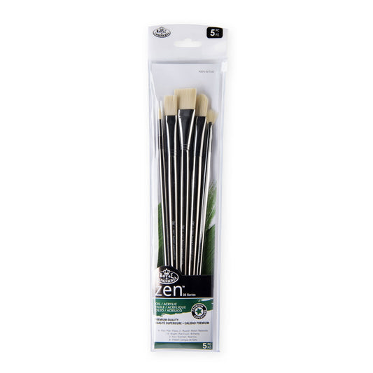 RZEN-SET332 - zen™ 33 Series 5pc Long Handle Variety Brush Set packaging front