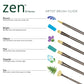 RZEN-SET332 - zen™ 33 Series 5pc Long Handle Variety Brush Set infographic 2