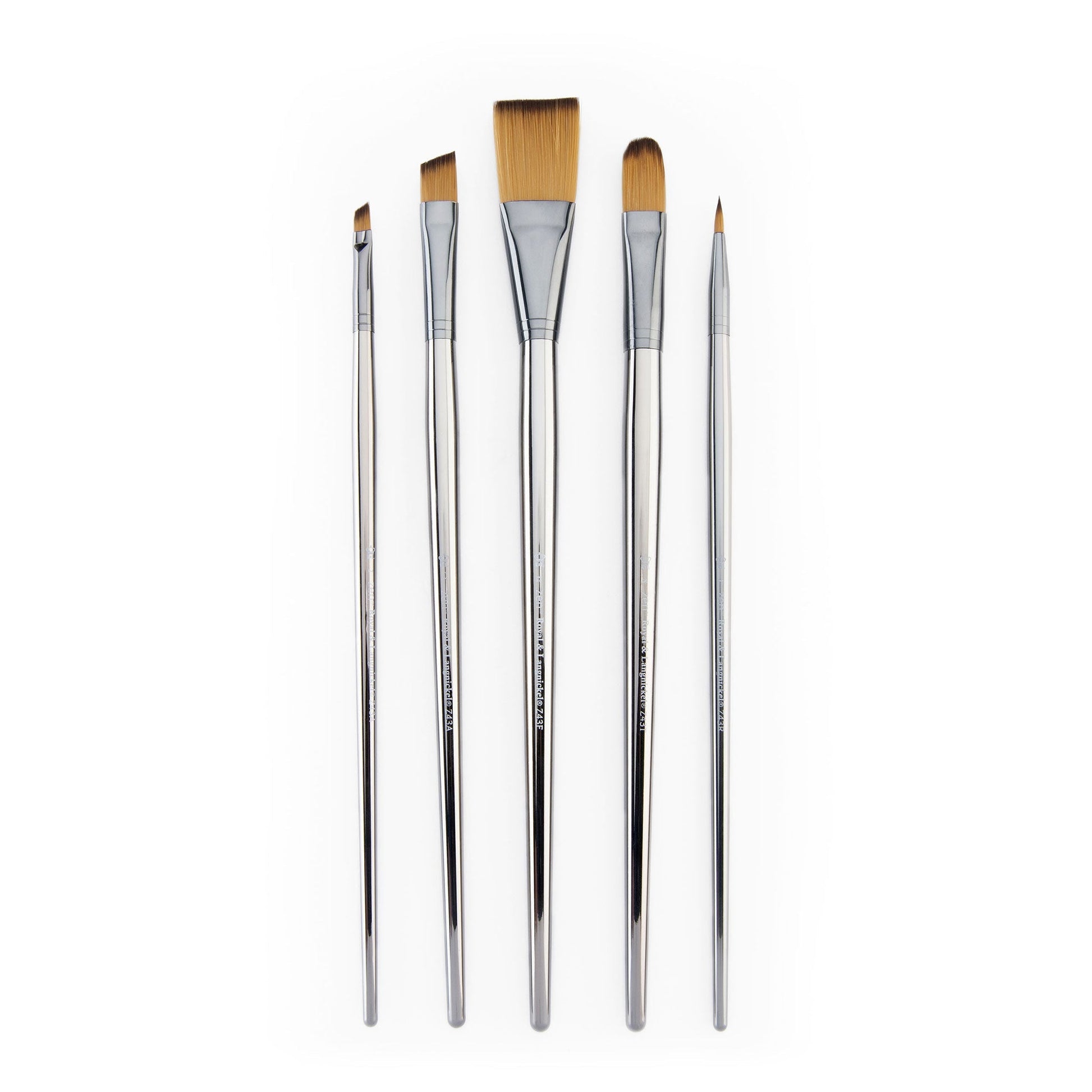 RZEN-SET431 - zen™ 43 Series 5pc Long Handle Variety Brush Set