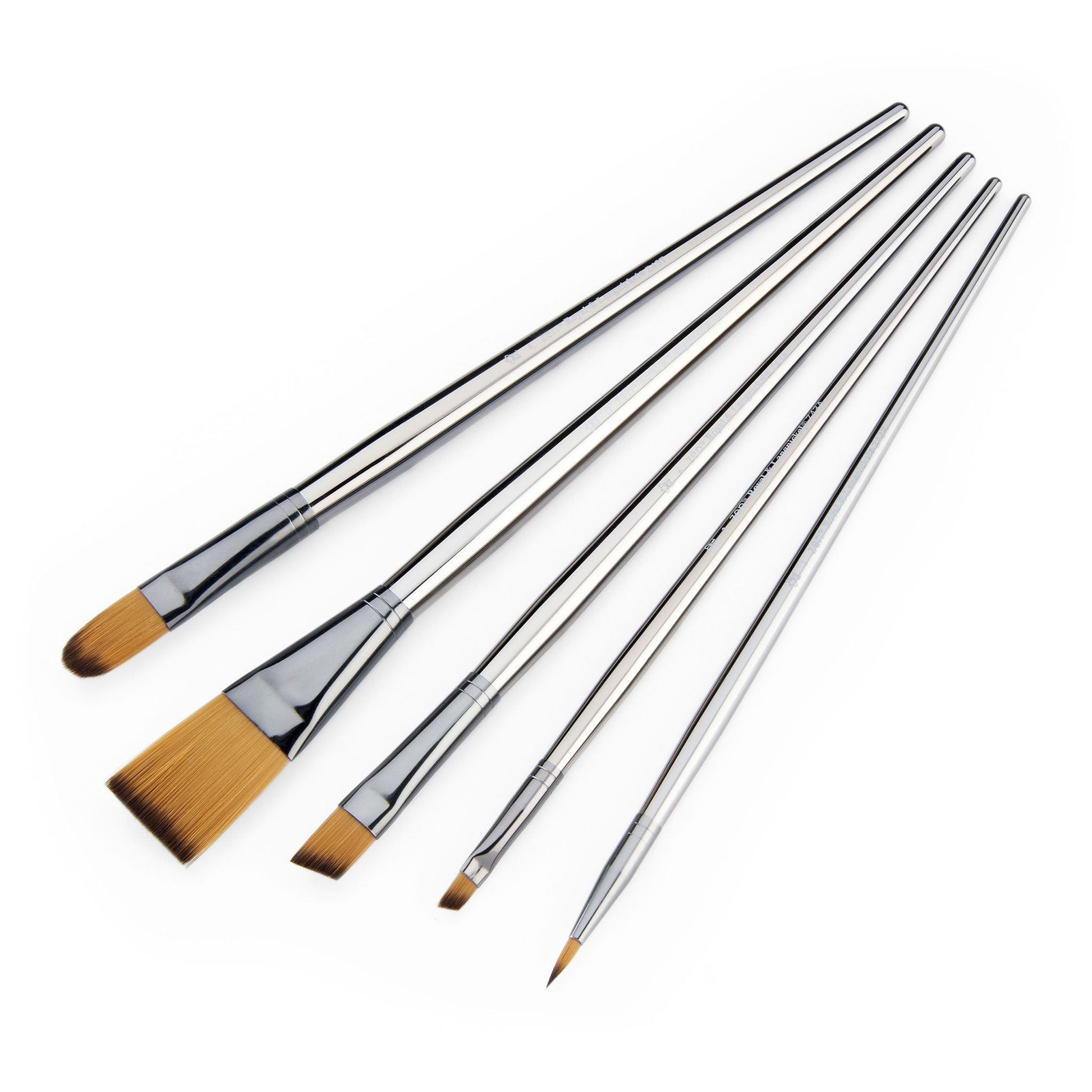 RZEN-SET431 - zen™ 43 Series 5pc Long Handle Variety Brush Set glam 3