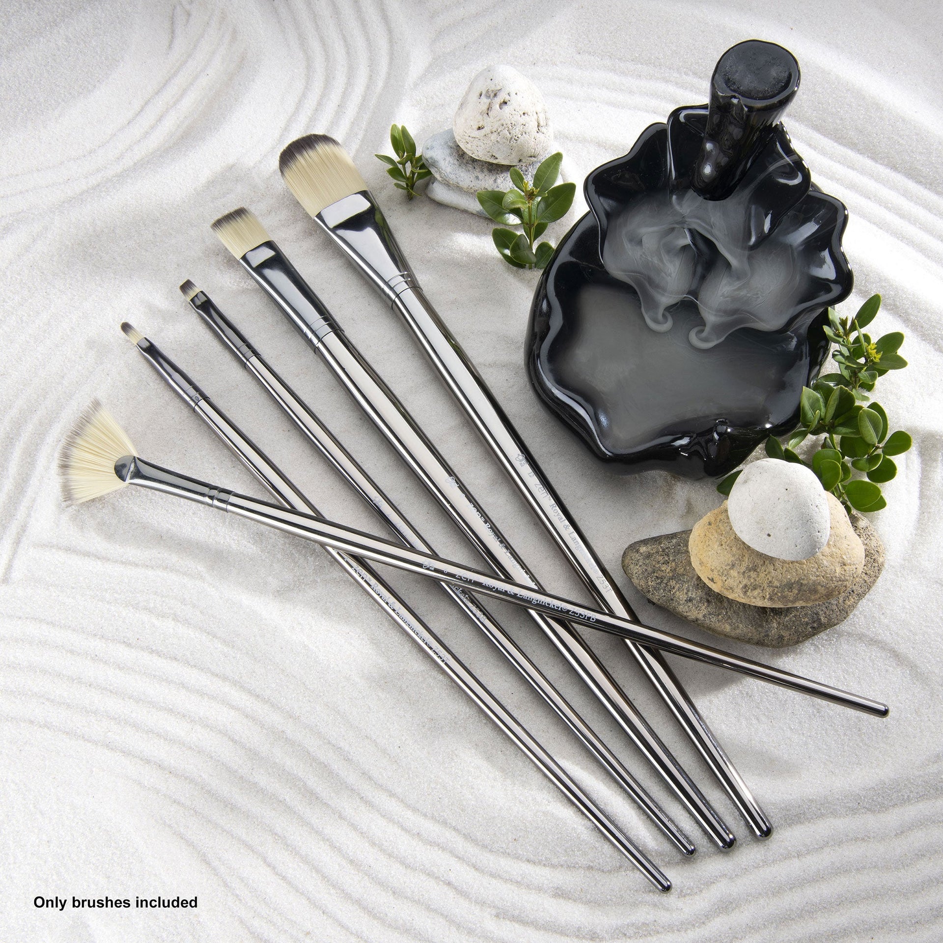 RZEN-SET531-ZP | zen™ 53 Series 5pc Long Handle Variety Brush Set