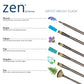 RZEN-SET531 - zen™ 53 Series 5pc Long Handle Variety Brush Set infographic 2