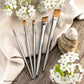 RZEN-SET733 - zen™ 73 Series 5pc Standard Handle Variety Brush Set glam 1