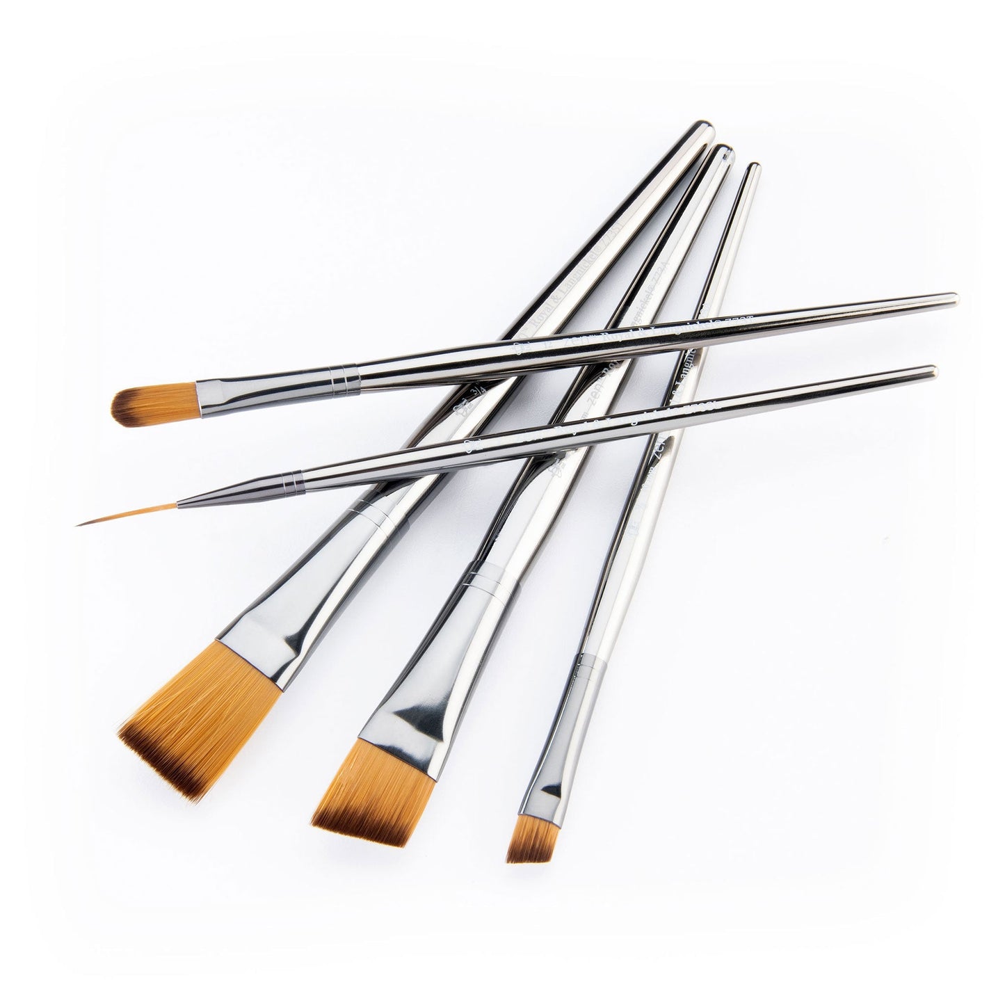 RZEN-SET733 - zen™ 73 Series 5pc Standard Handle Variety Brush Set glam 3