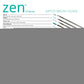 RZEN-SET737 - zen™ 73 Series 5pc Standard Handle Wisp Brush Set infographic 2