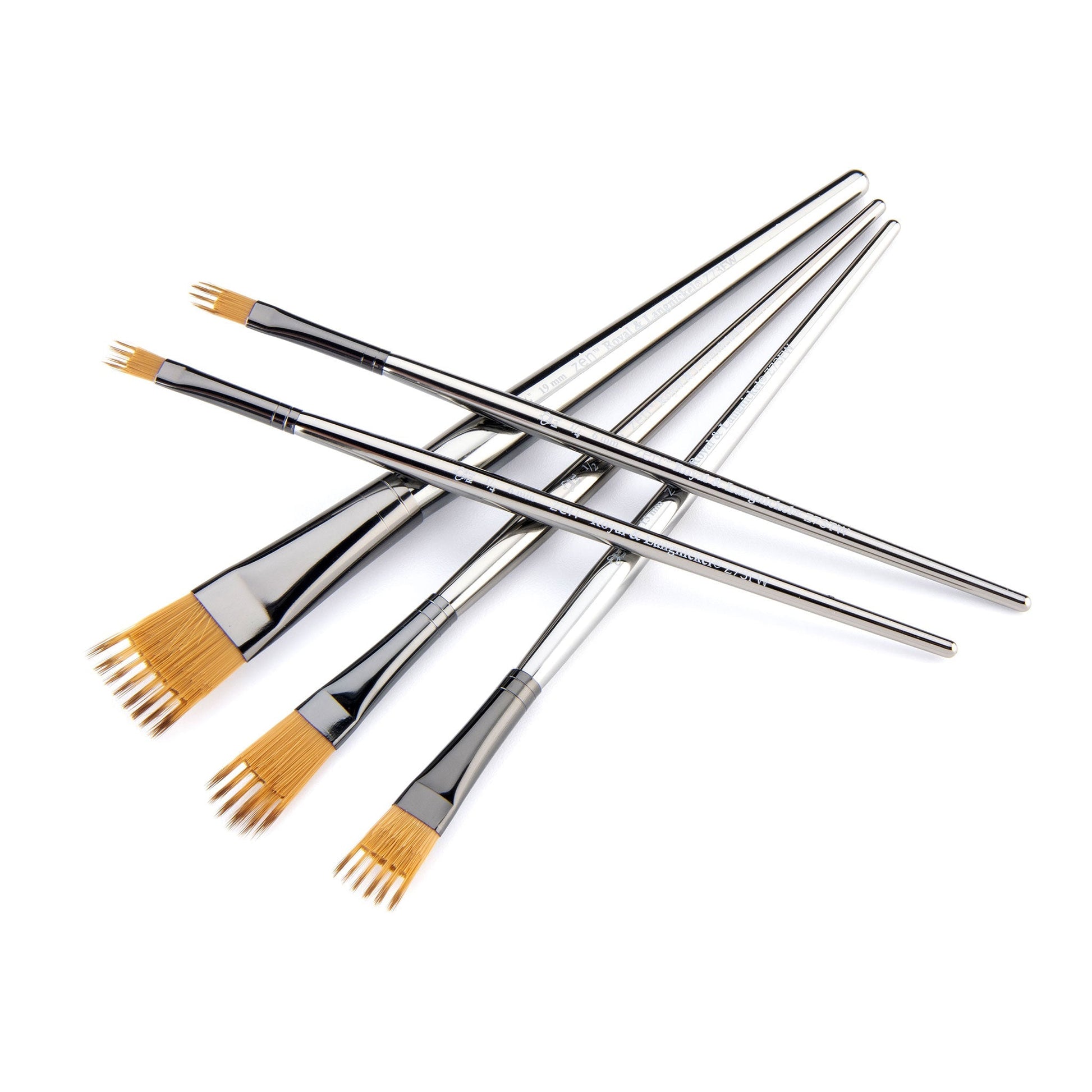 RZEN-SET737 - zen™ 73 Series 5pc Standard Handle Wisp Brush Set glam 3