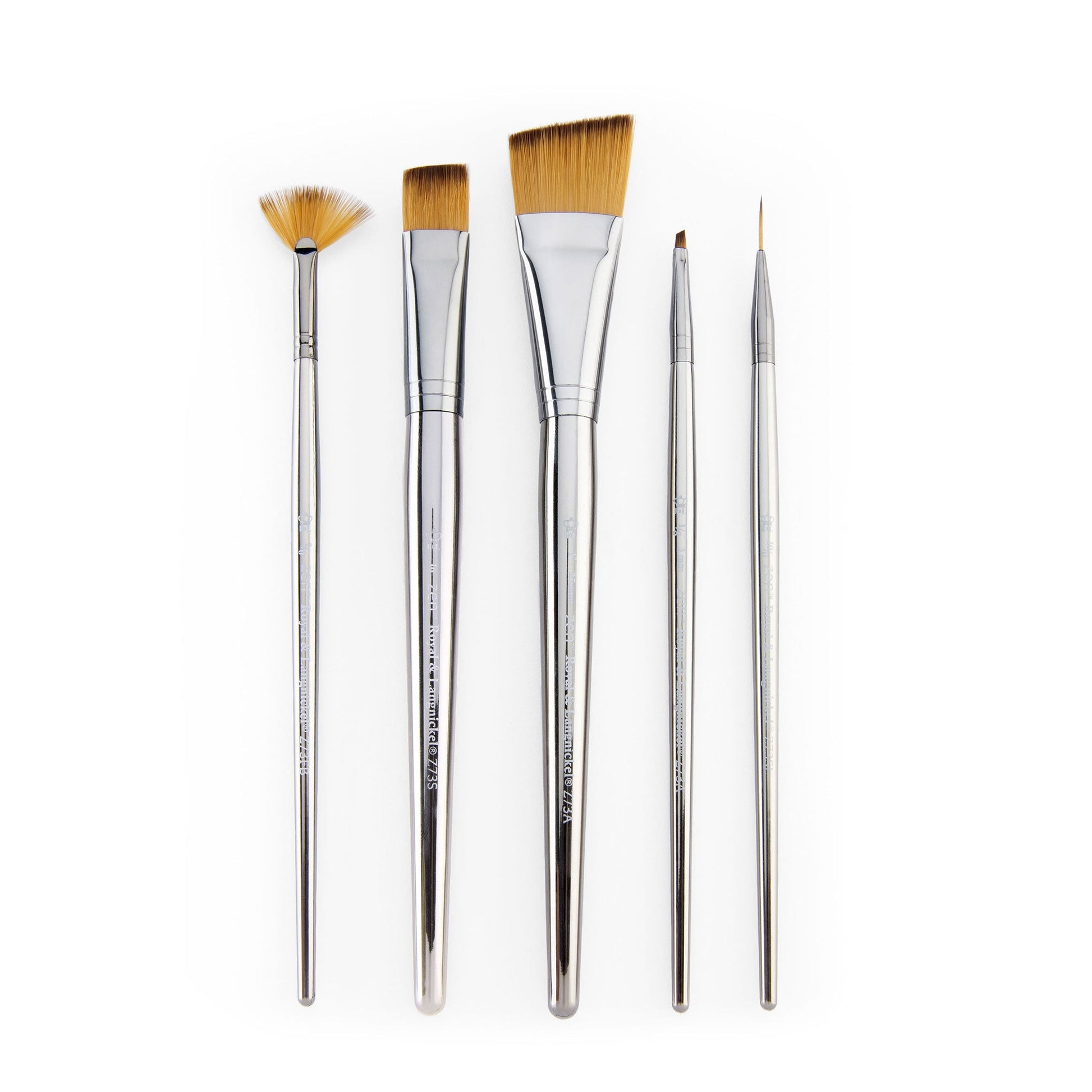 RZEN-SET738 - zen™ 73 Series 5pc Standard Handle Variety Brush Set