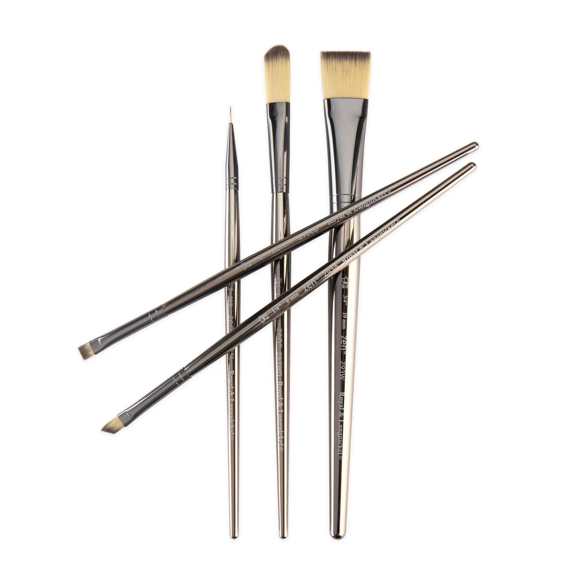 RZEN-SET931 - zen™ 93 Series 5pc Standard Handle Variety Brush Set glam 3