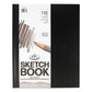 SKT1114-401 | 11" x 14" Black Sketchbook