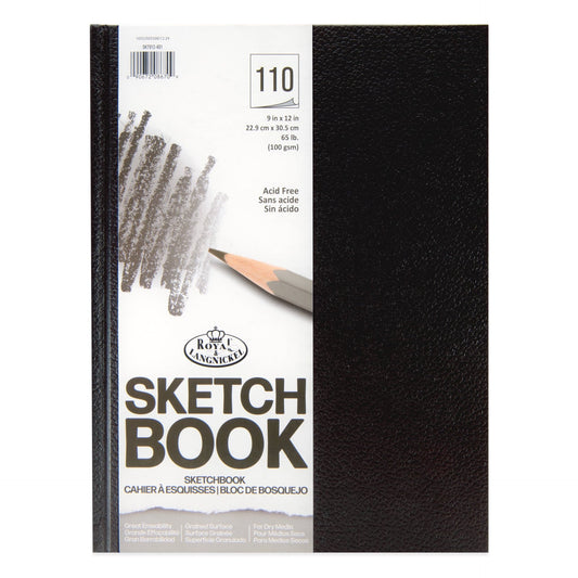 SKT912-401 | 9" x 12" Black Sketchbook