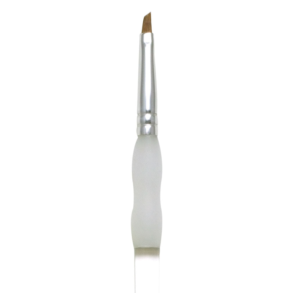 SG1160-1/8" - Soft-Grip™ Sable Standard Handle Angular Brush - 1/8"