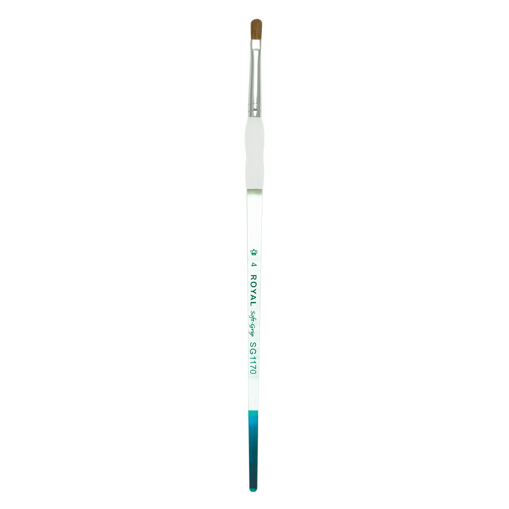Sable Handle Color SG1170 Series | Soft-Grip™ Sable Standard Handle Filbert Brush – Royal ...