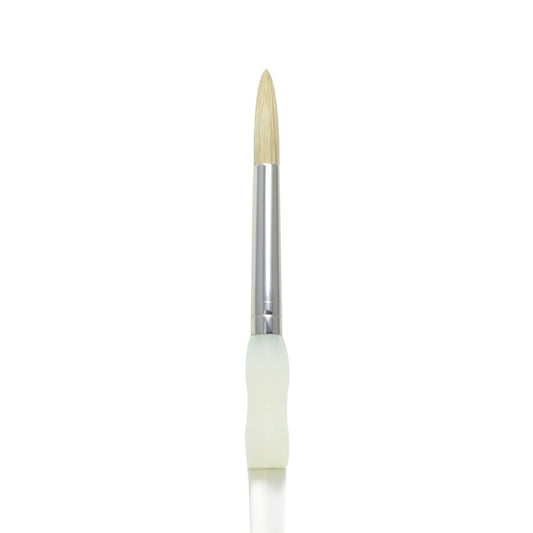 SG1325-5 - Soft-Grip™ White Bristle Standard Handle Round Brush - 5