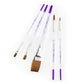 SG311 - Soft-Grip™ 5pc Synthetic Sable Variety Brush Set glam 3