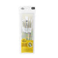 SG315 - Soft-Grip™ 5pc White Taklon Variety Brush Set packaging front