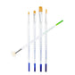 SG503 - Soft-Grip™ 5pc Long Handle Golden Taklon/Bristle Variety Brush Set glam 3