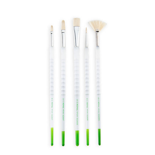 SG505 - Soft-Grip™ 5pc Long Handle Bristle Variety Brush Set