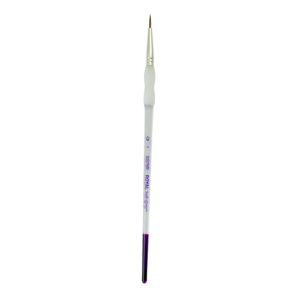 SG75R-1 - Soft-Grip™ Synthetic Sable Round Brush - 1