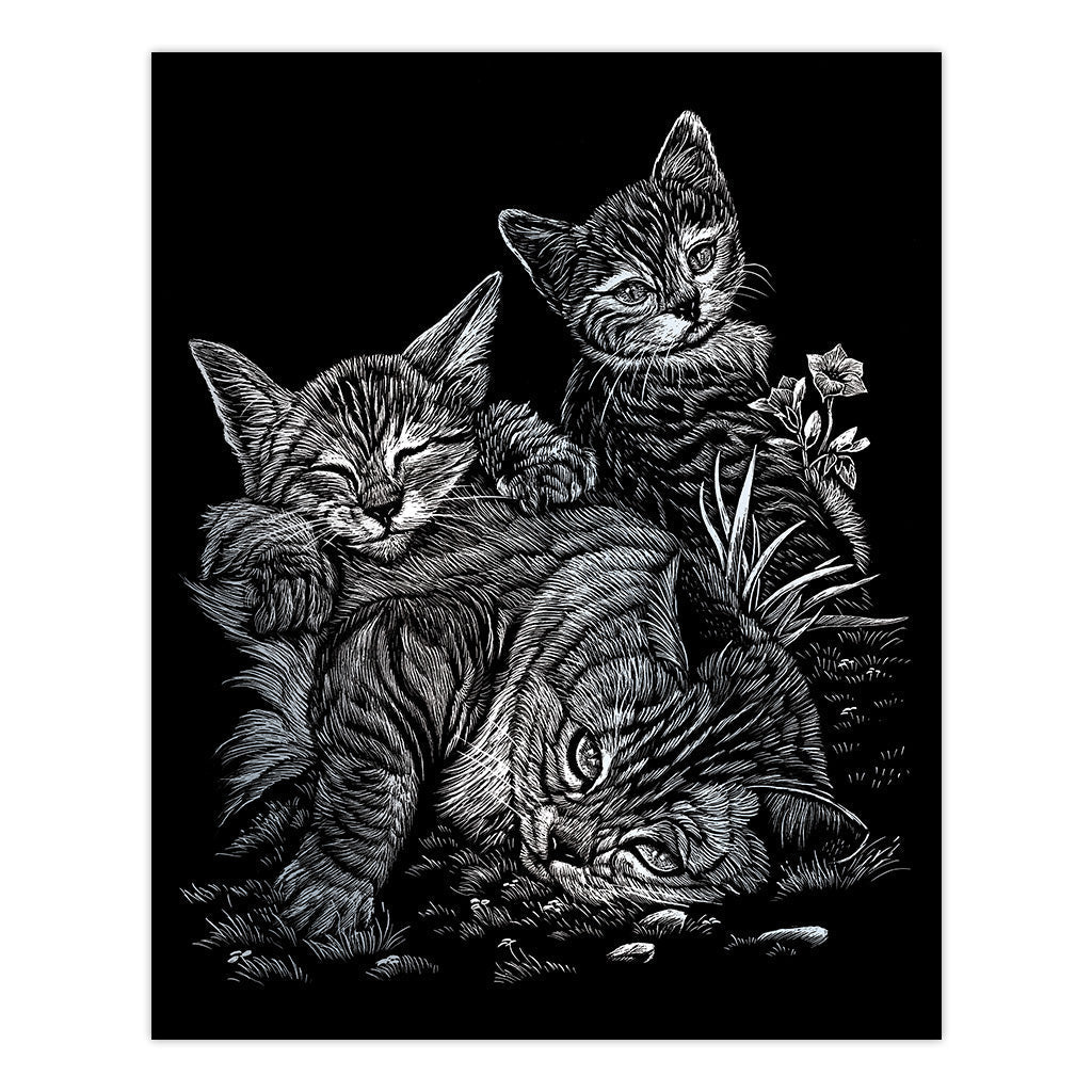 SILF Series | Engraving Art™ 8" x 10" Silver Foil Projects