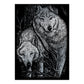 SILMIN-104 | Engraving Art™ 5" x 7" Prowling Friends Silver Foil Project