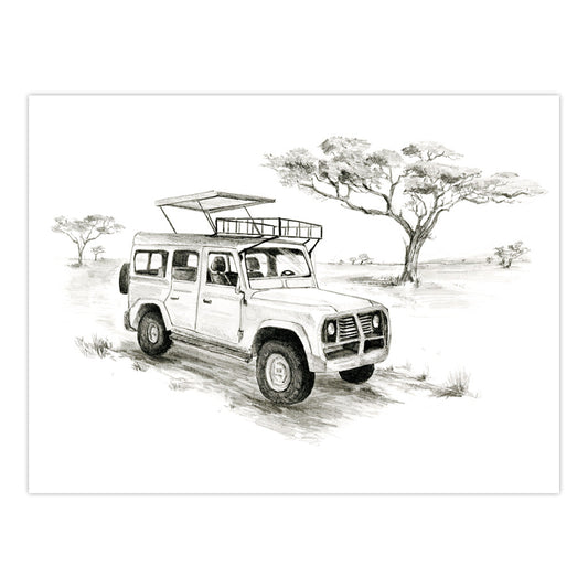 SKB-1 | Sketching Made Easy™ African Safari Art Activity Book