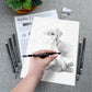 SKBN32 | Sketching Made Easy™ 10pc 8.75" x 11.75" Puppy with Teddy Bear Sketching Art Project