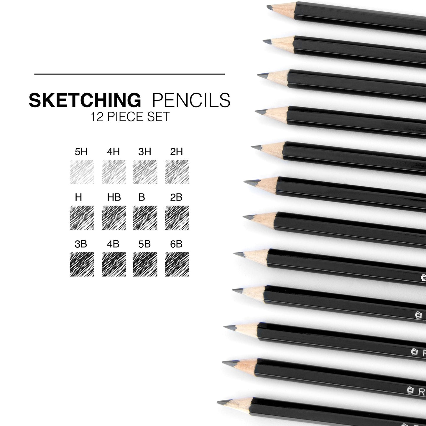 SPEN-12 | Sketching Pencil Set - 12pc