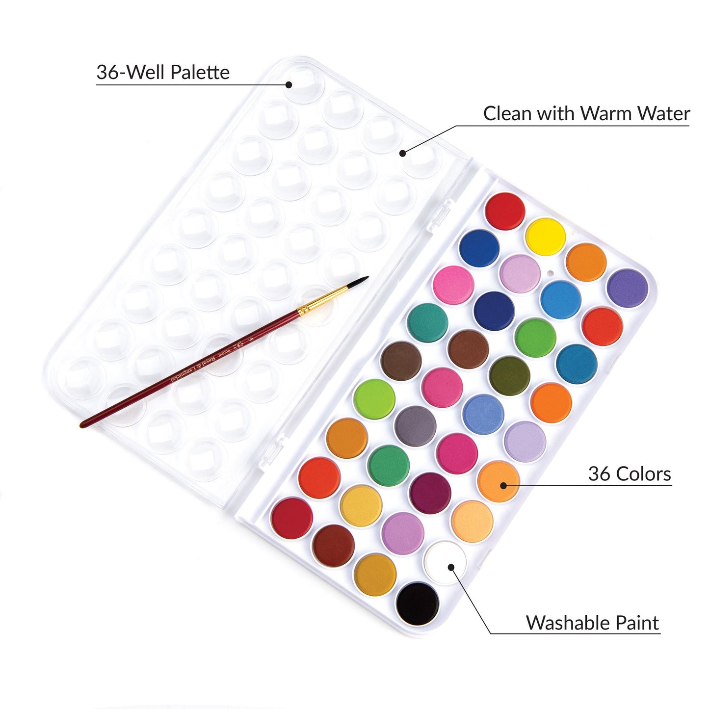 WAC-152 | Essentials™ 37pc Watercolor Artist Cakes