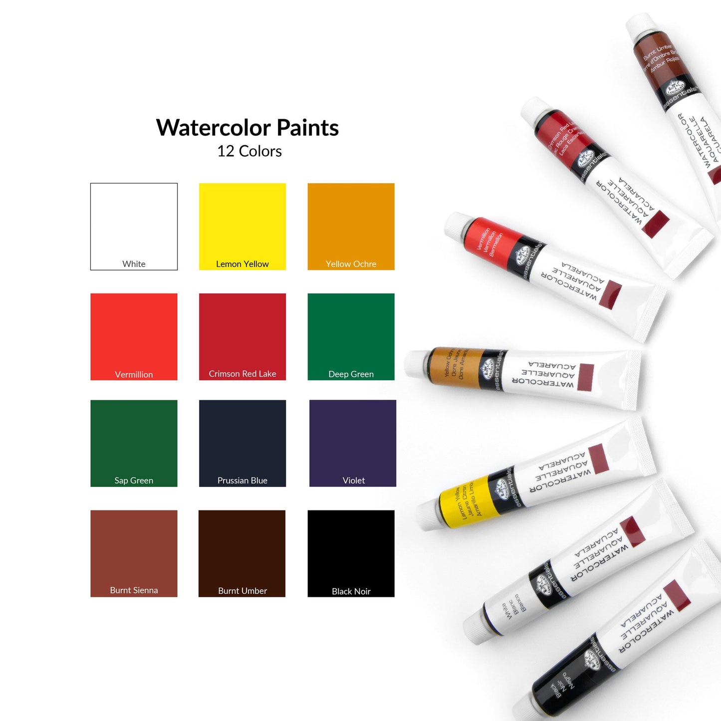 WAT21-6 | Watercolor Paint Packs - 21 ml