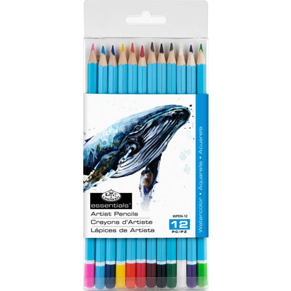 WPEN-12 - Watercolor Pencil Set - 12pc packaging front