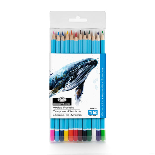 WPEN-12 - Watercolor Pencil Set - 12pc packaging front