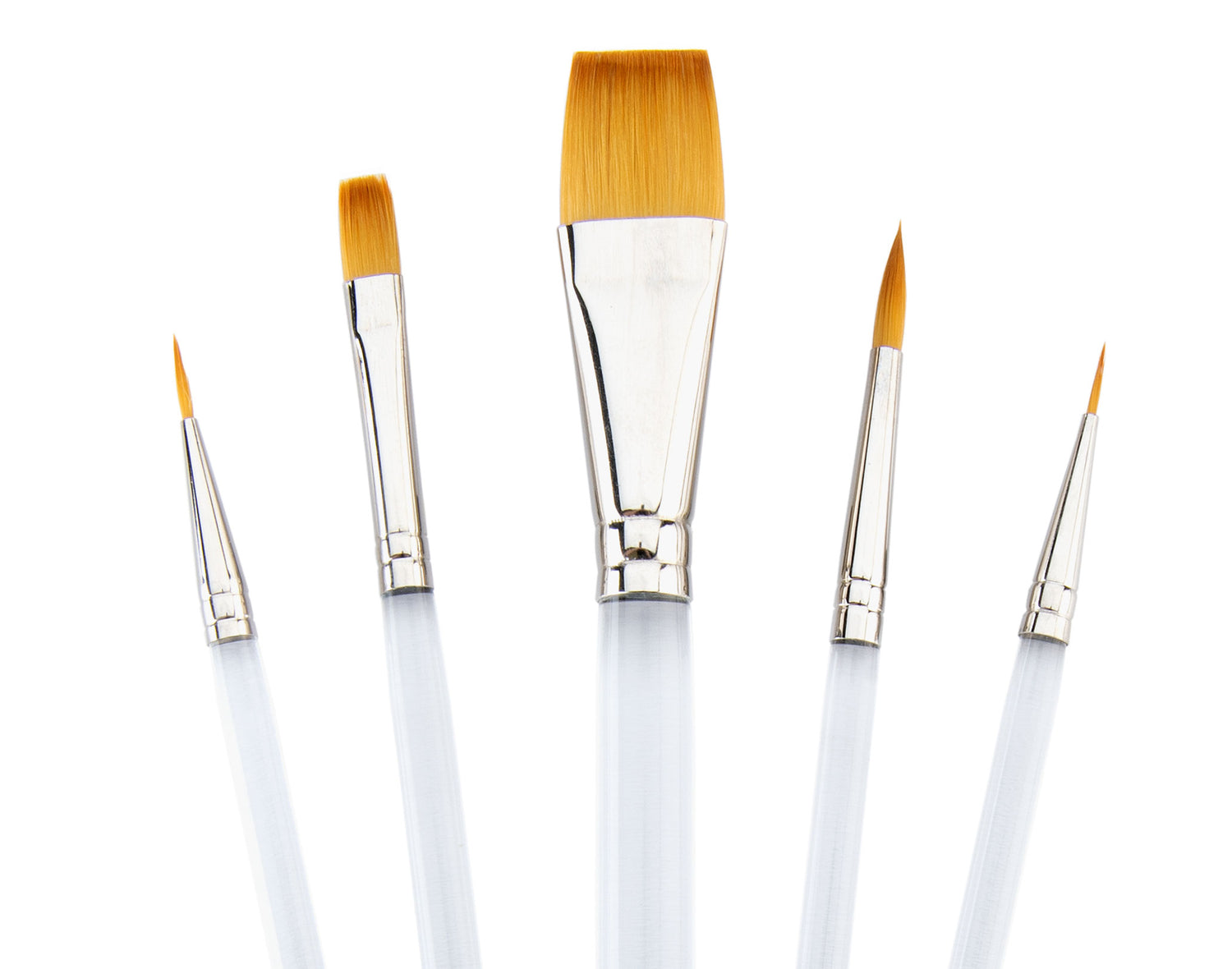 View the Aqualon™ fanned artist brush