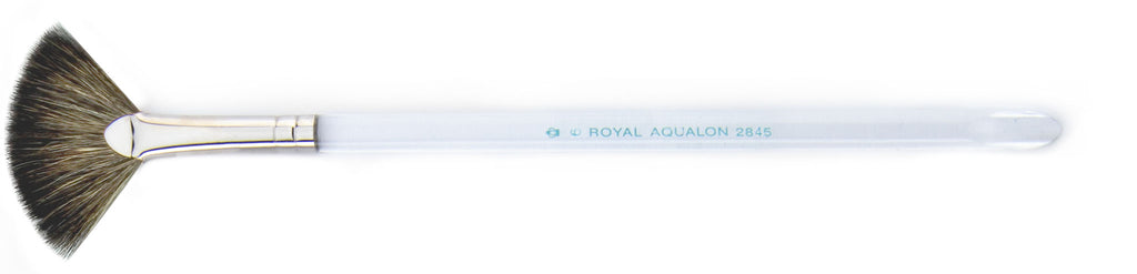 Aqualon™ Natural Fan Brush full size horizontal