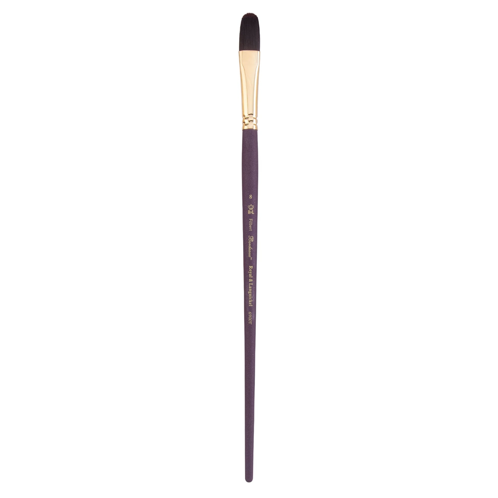 R6900T-8 - Bordeaux™ Filbert Brush - 8