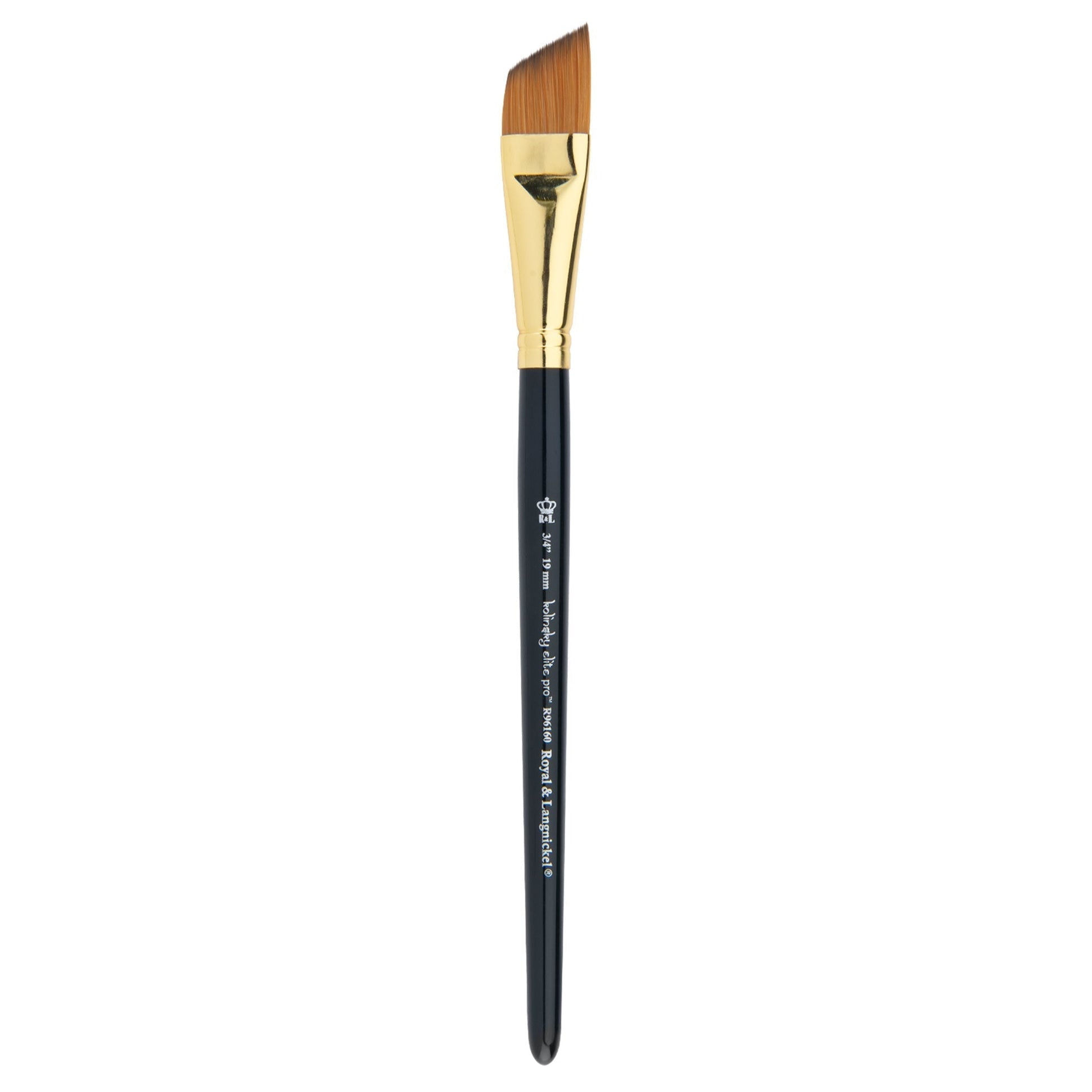 R96160-3/4" - Kolinsky Elite Pro™ Angular Brush size 3/4"