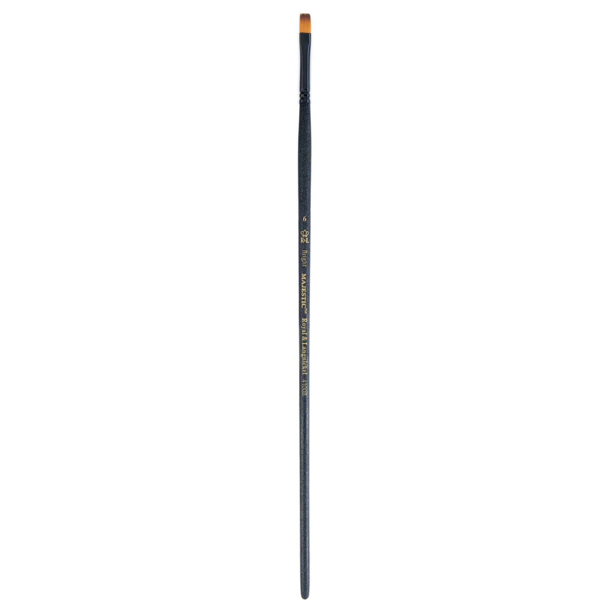 R4100B-6 - Majestic™ Long Handle Bright Brush - 6