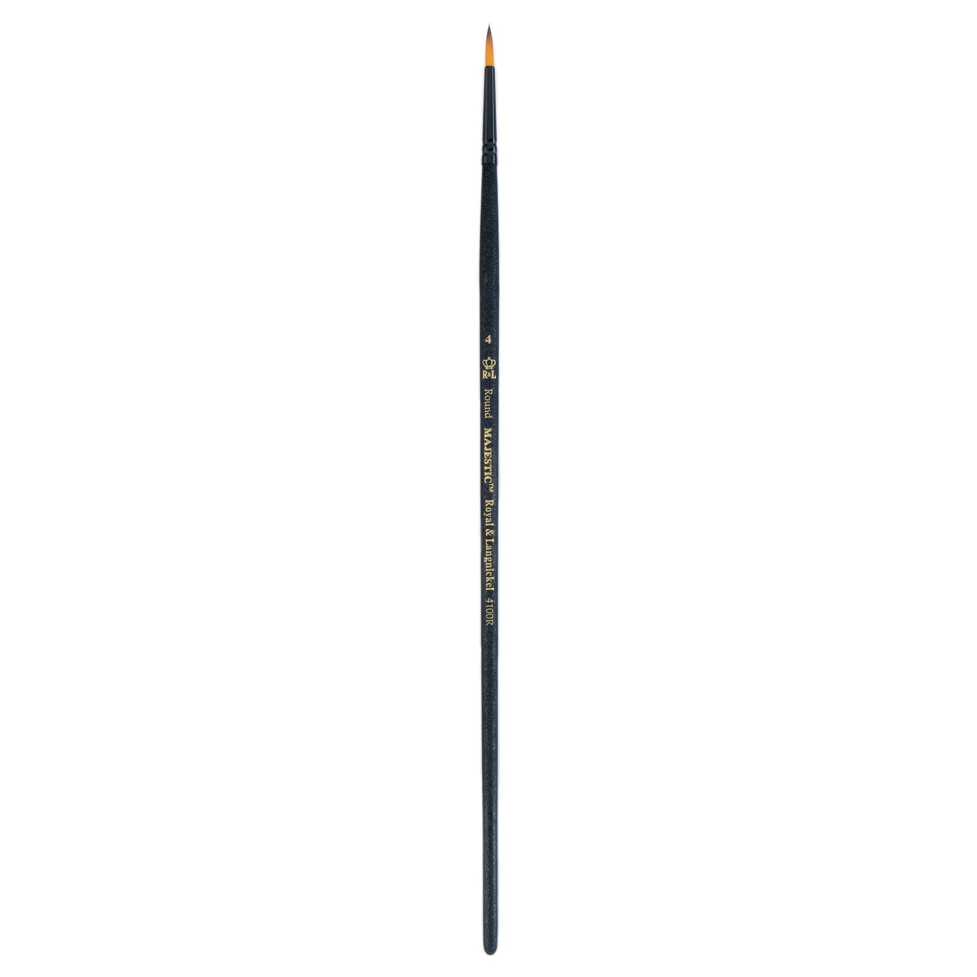 R4100R-4 - Majestic™ Long Handle Round Brush - 4