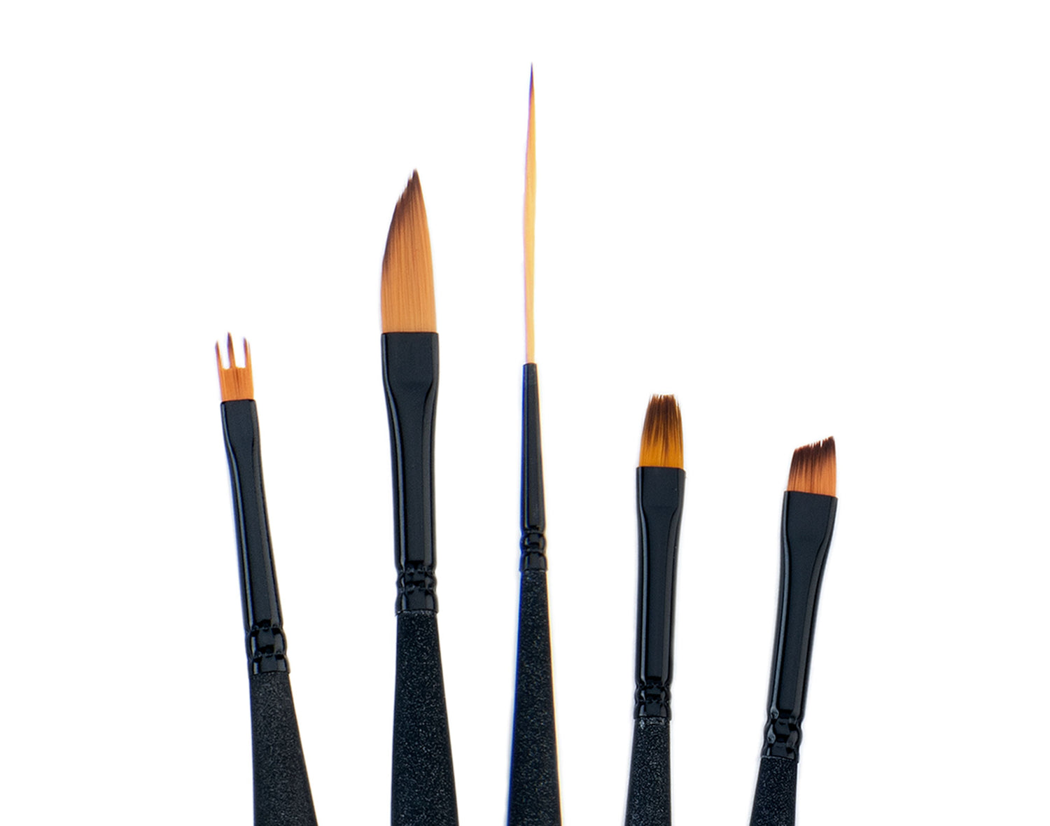 View the Mini Majestic™ artist brush fanned