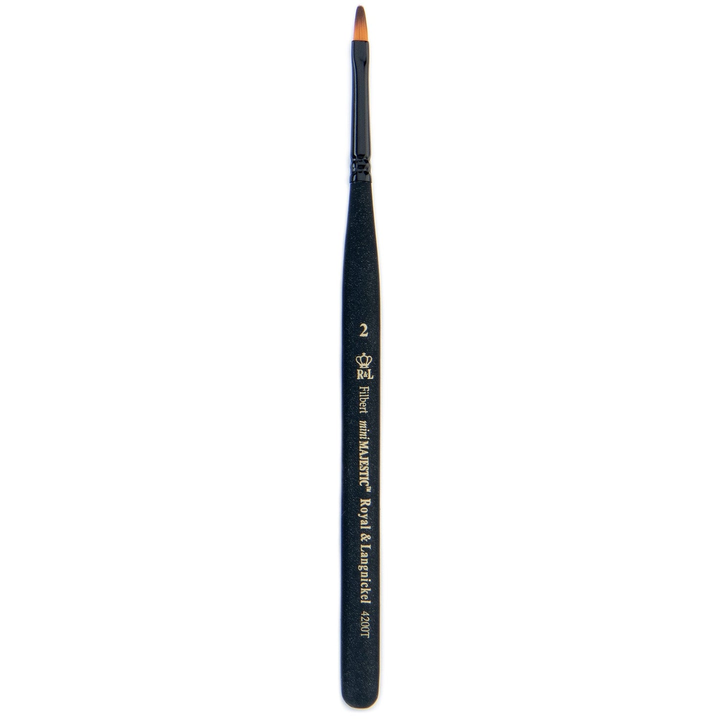 R4200T-2 - Mini Majestic™ Filbert Brush - 2