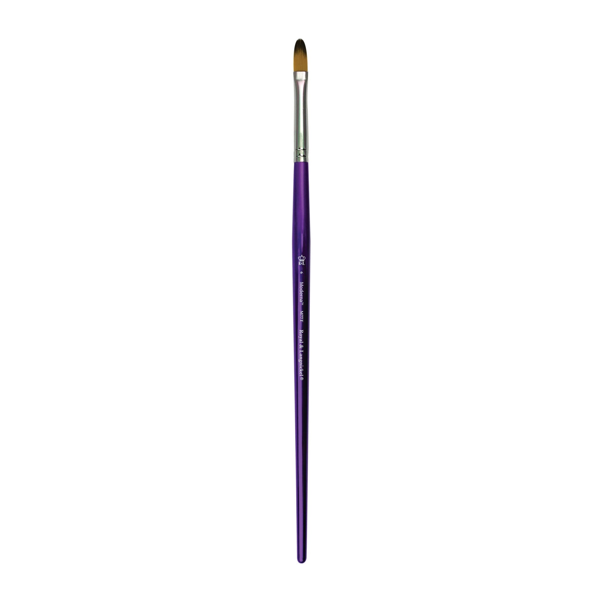 M77T-6 - Moderna™ 77 Series Filbert Brush Size 6