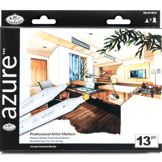 RM-951BAS | Azure™ 13c Basic Color Marker Set