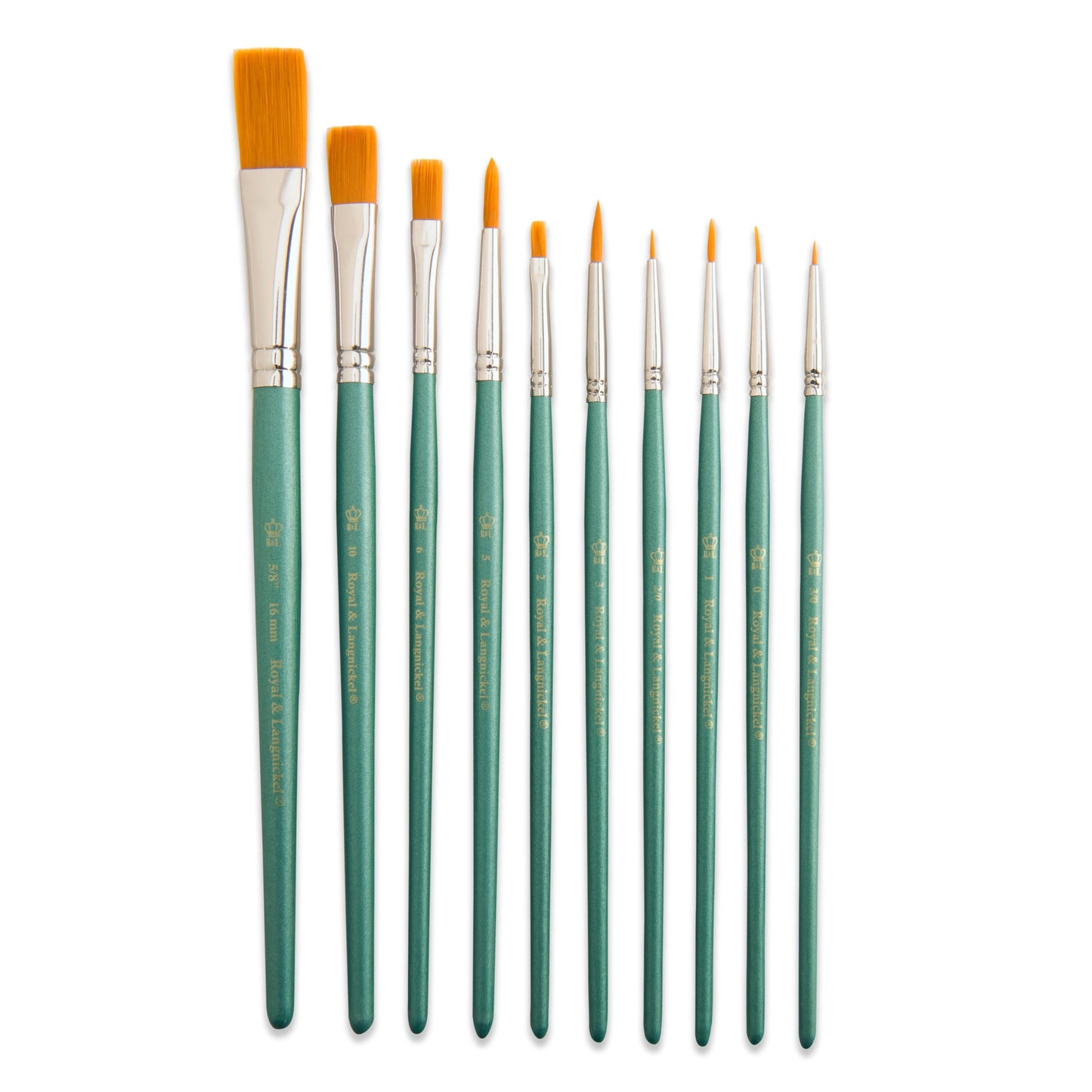 RSET-9155-SIA | 10pc Gold Taklon Set