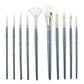 WAL-RSET-9181-RFID | Royal & Langnickel 7pc White Taklon Variety Brush Set