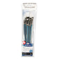 RSET-9188-SIA | 5pc Long Handle White Taklon
