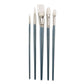 WAL-RSET-9188-RFID | Royal & Langnickel 5pc White Taklon Variety Brush Set