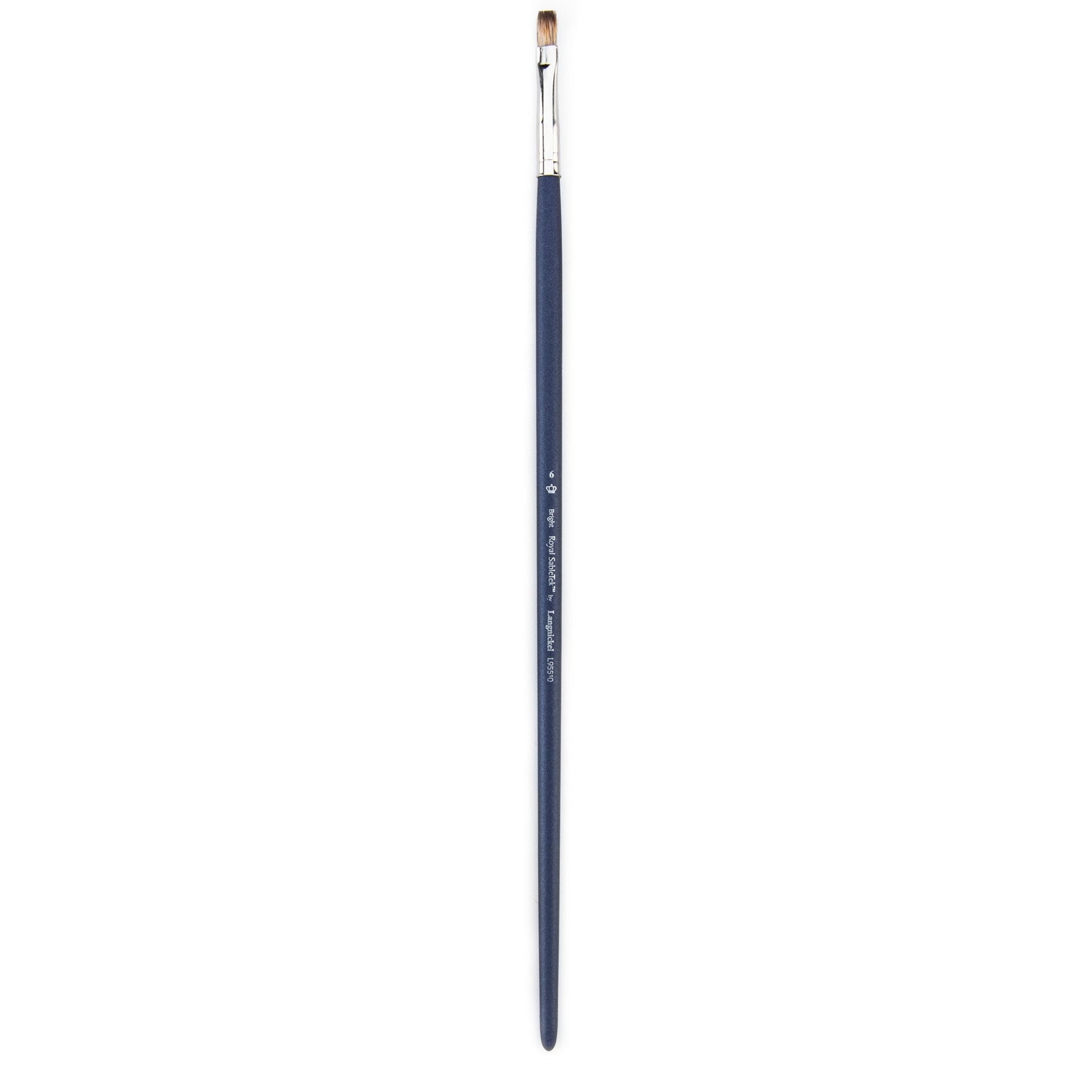 L95510-6 - Royal Sabletek Long Handle Bright Brush Size 6