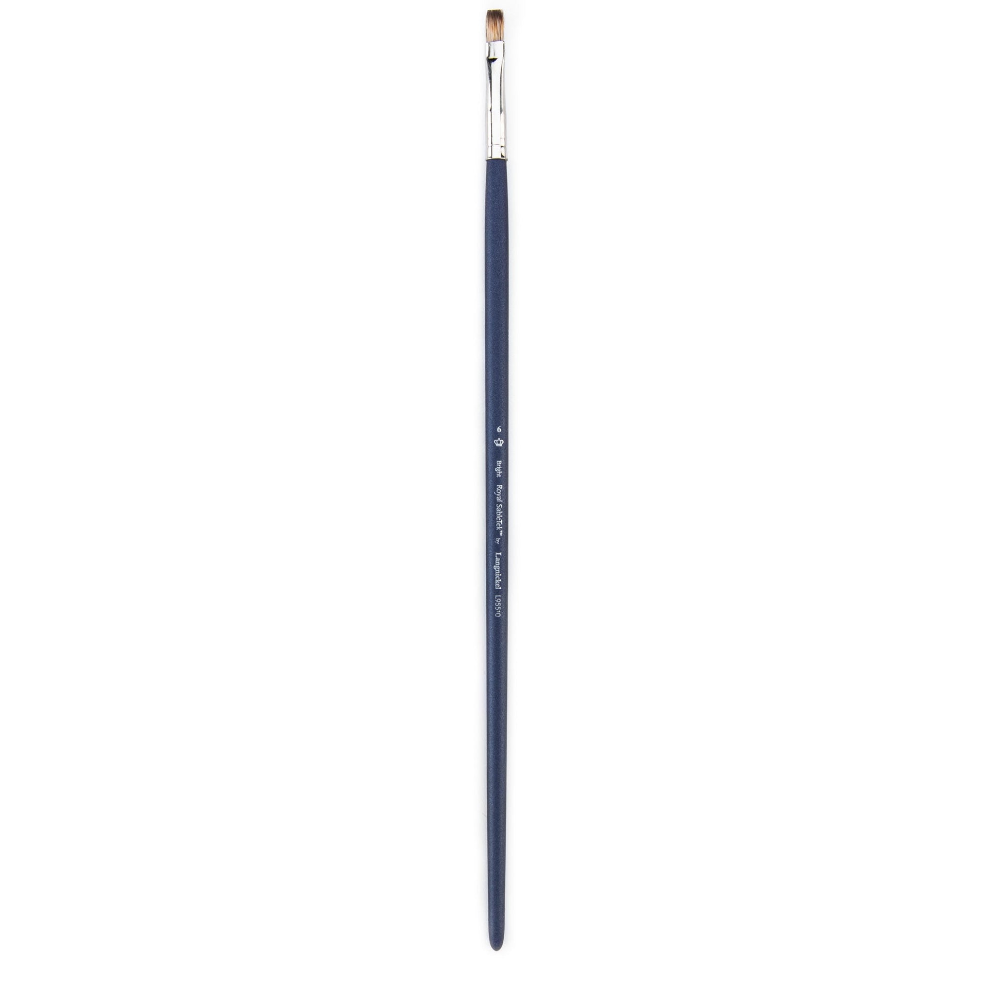 L95510-6 - Royal Sabletek Long Handle Bright Brush Size 6