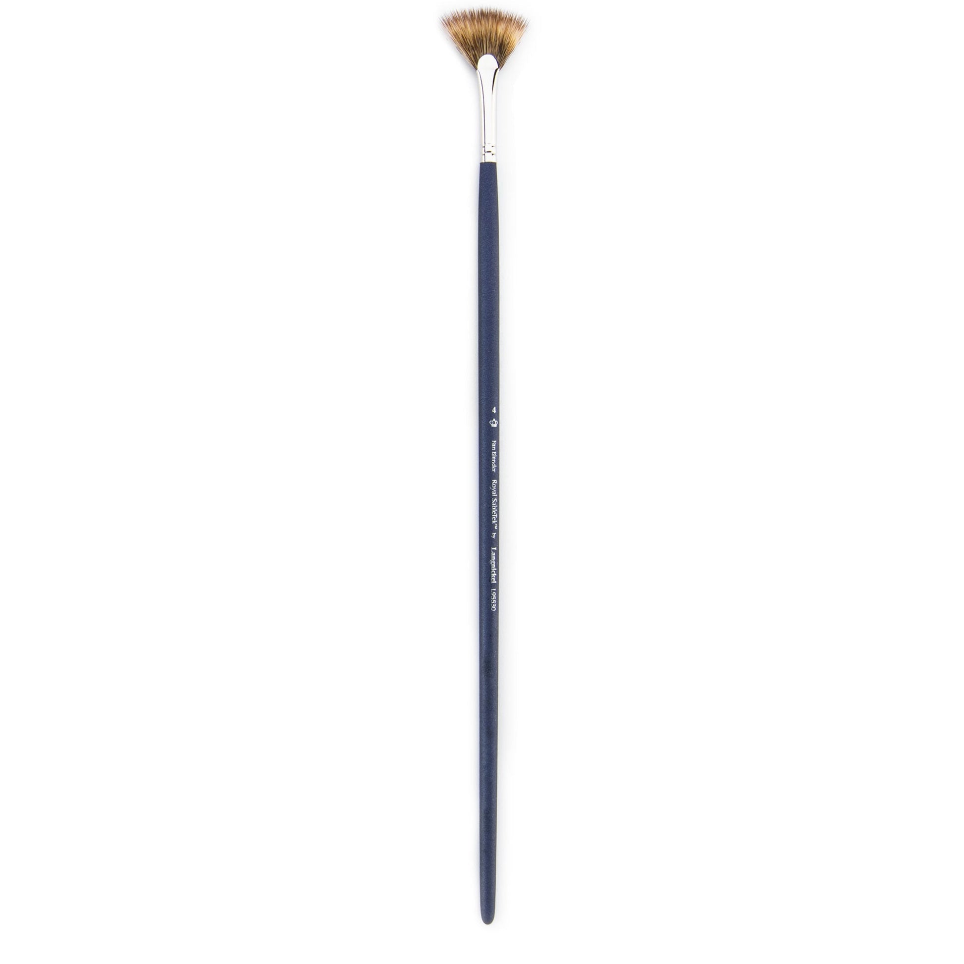 L95530-4 - Royal Sabletek Long Handle Fan Blender Brush - 4