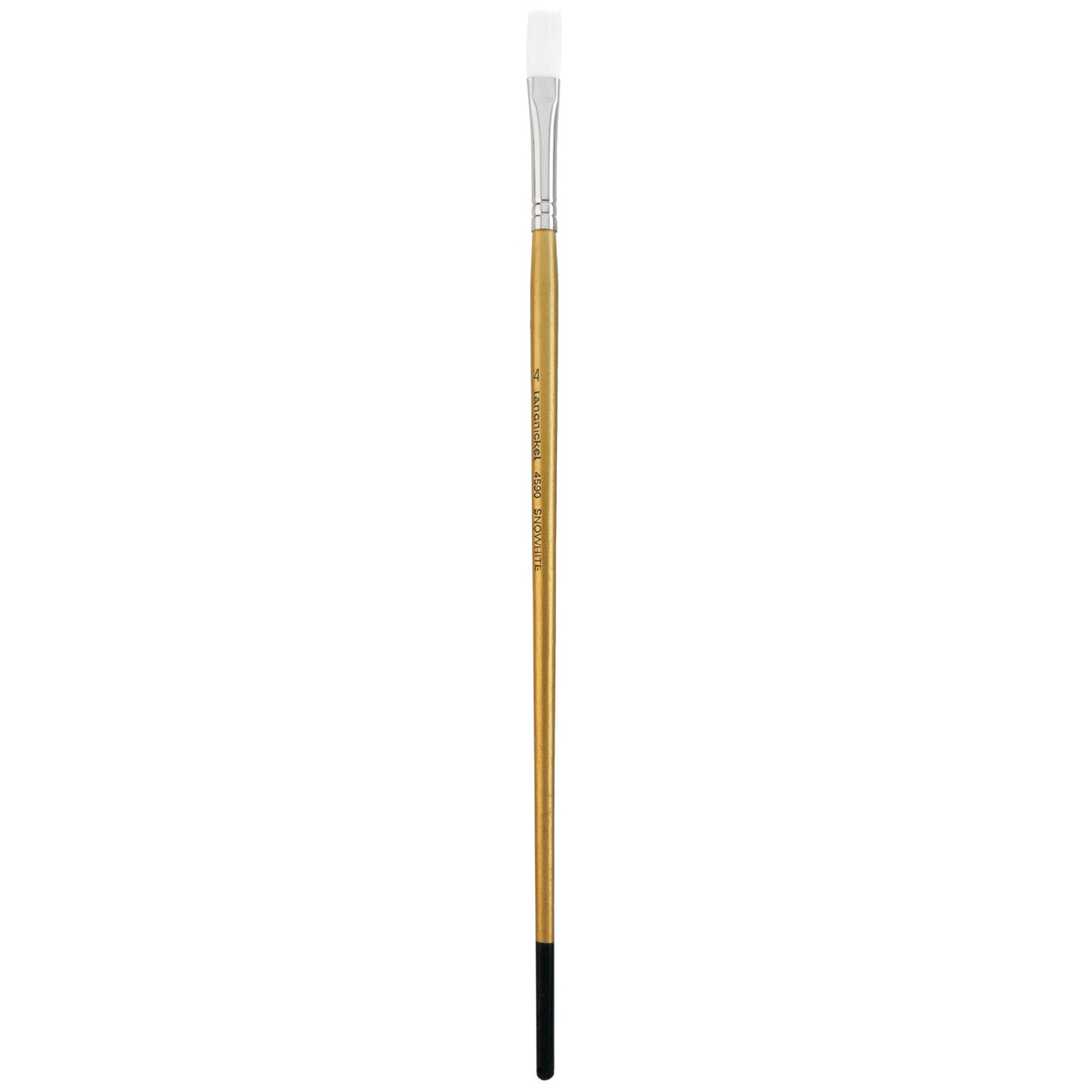 L4590-4 - Snowhite™ Long Handle Flat Brush Size 4