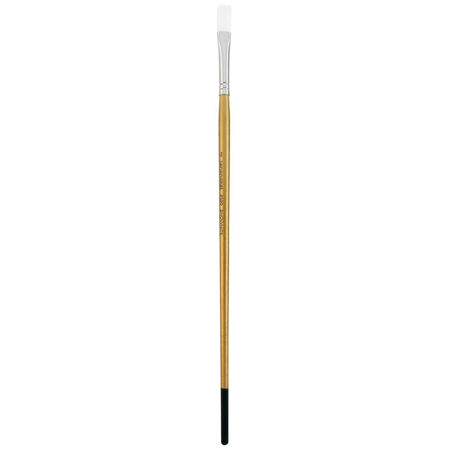 L4590-4 - Snowhite™ Long Handle Flat Brush Size 4